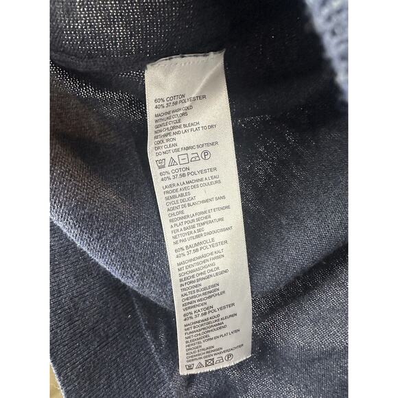 Tommy Bahama Island Fairway Half Zip Sweater Lightweight Sleeve Pocket Blue XXL - Picture 9 of 14